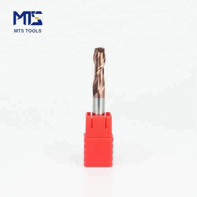 Carbide end mill types of milling cutter for steel manufacturer